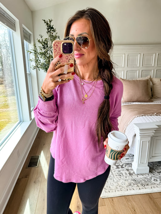 Coffee Date Pullover