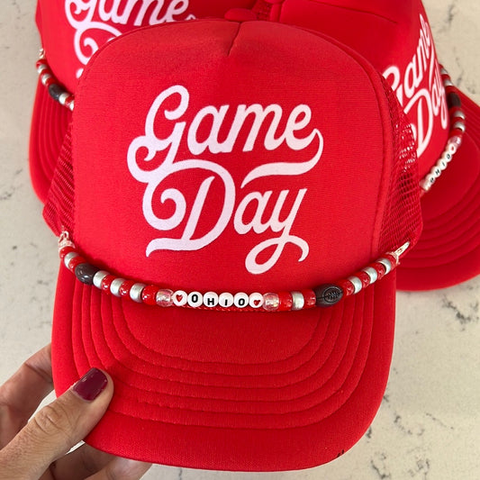 PepWear GameDay Hat + OHIO Charm❤️